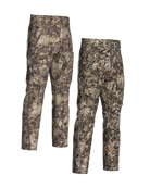 ASIO Gear Midweight Sherpa Pants in Raptor and RAPX camo for bowhunting