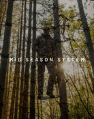 Complete ASIO Mid Season Whitetail System built for comfort, stealth, and performance in cool weather
