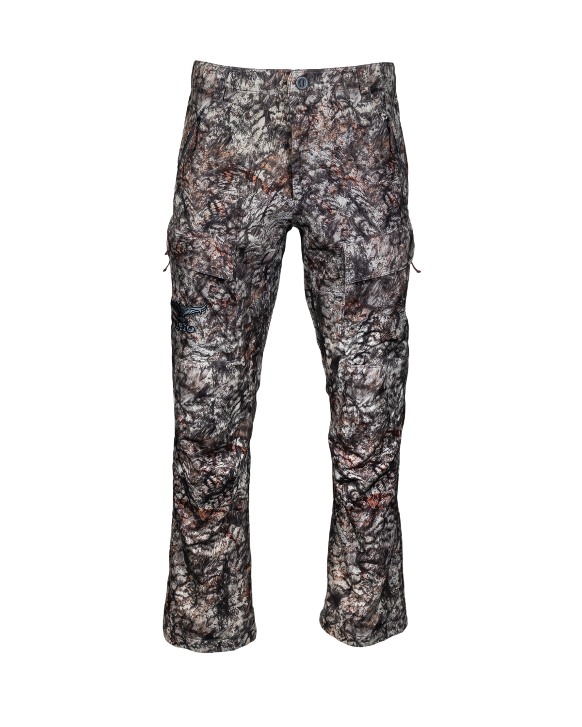ASIO Gear lightweight early season breathable hunting pant in Raptor camo for treestand and bowhunting concealment