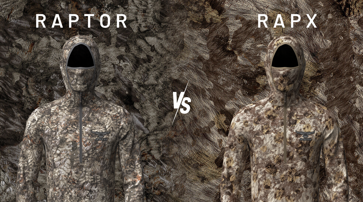 Asio Pattern RAPTOR vs RAPX: Which Whitetail Pattern Is Right for Your Hunt? – ASIO Gear