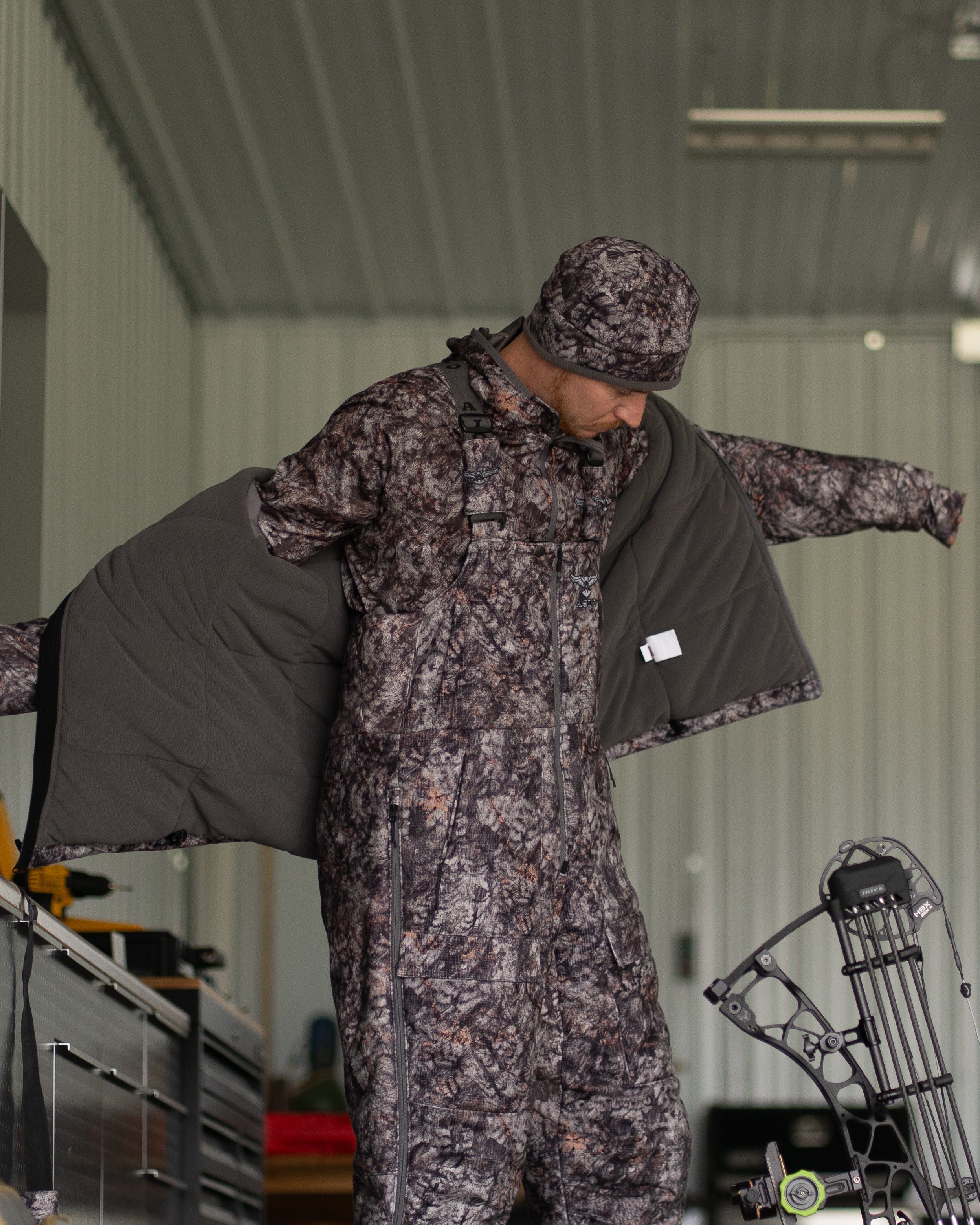 Heavyweight Hooded Jacket | Insulated Late-Season Hunting Jacket