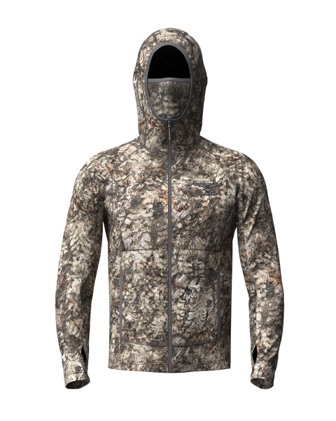 ジャケット・アウター \"FURX Snow Camo Hooded Jacket\" Origo Climashield thermal jacket, M05 winter woodland