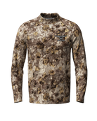 ASIO Gear lightweight baselayer top in RAPX camo—long sleeve hunting shirt engineered for stealth, mobility, and all-season versatility.