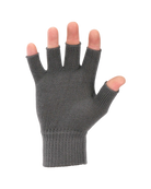 fingers display ability for maximum dexterity in the midweight fingerless merino wool gloves from asio gear