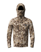 ASIO Gear Midweight Hoodie in RAPX Camo – active terrain concealment, front product view.