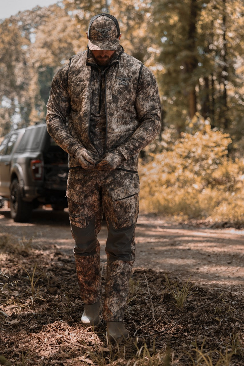 Midweight Puffy Vest | Core Warmth for Whitetail Hunts – ASIO Gear