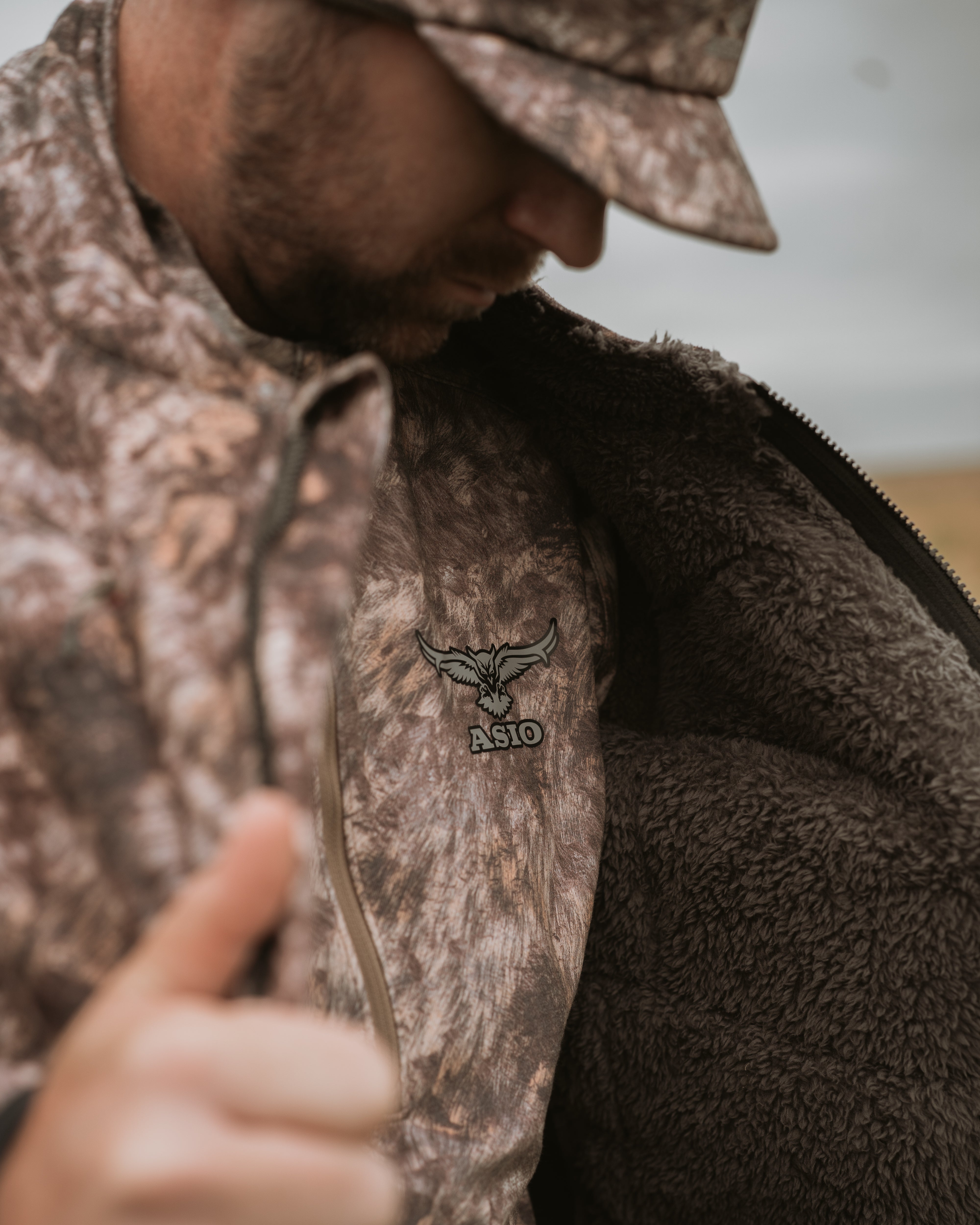 Midweight Sherpa Jacket | Windproof Bowhunting Jacket – ASIO Gear