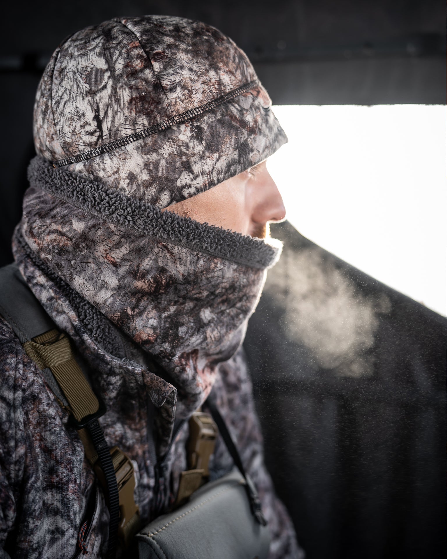 Windproof Neck Gaiter | Camo Face Cover for Bowhunters – ASIO Gear