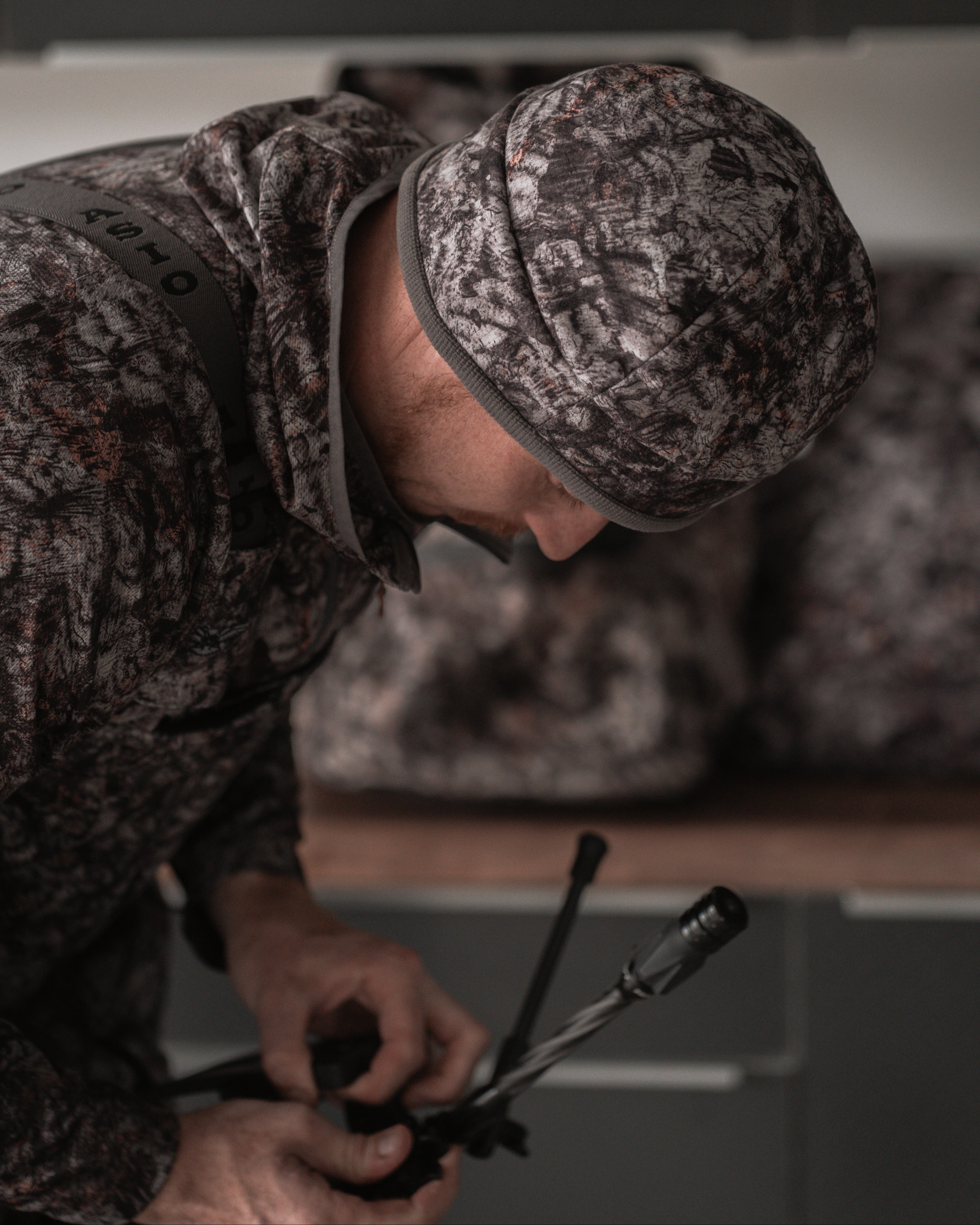3-Layer Windproof Beanie | Cold Weather Bowhunting Beanie – ASIO Gear