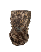 ASIO Gear breathable lightweight face gaiter in RAPX camo – ultra-quiet, moisture-wicking hunting face covering with laser-cut ventilation, designed for stealth, scent control, and concealment during early to mid-season bowhunting in ground or treestand setups.